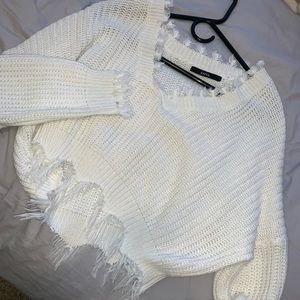 Cropped sweater